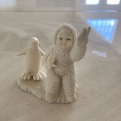 Snowbabies Dept 56 With Penguin 