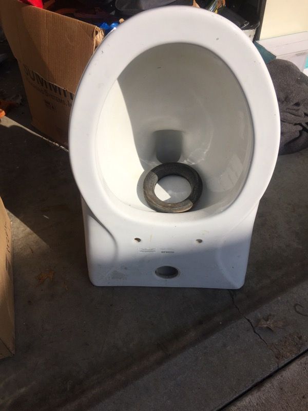 New wall mount toilet