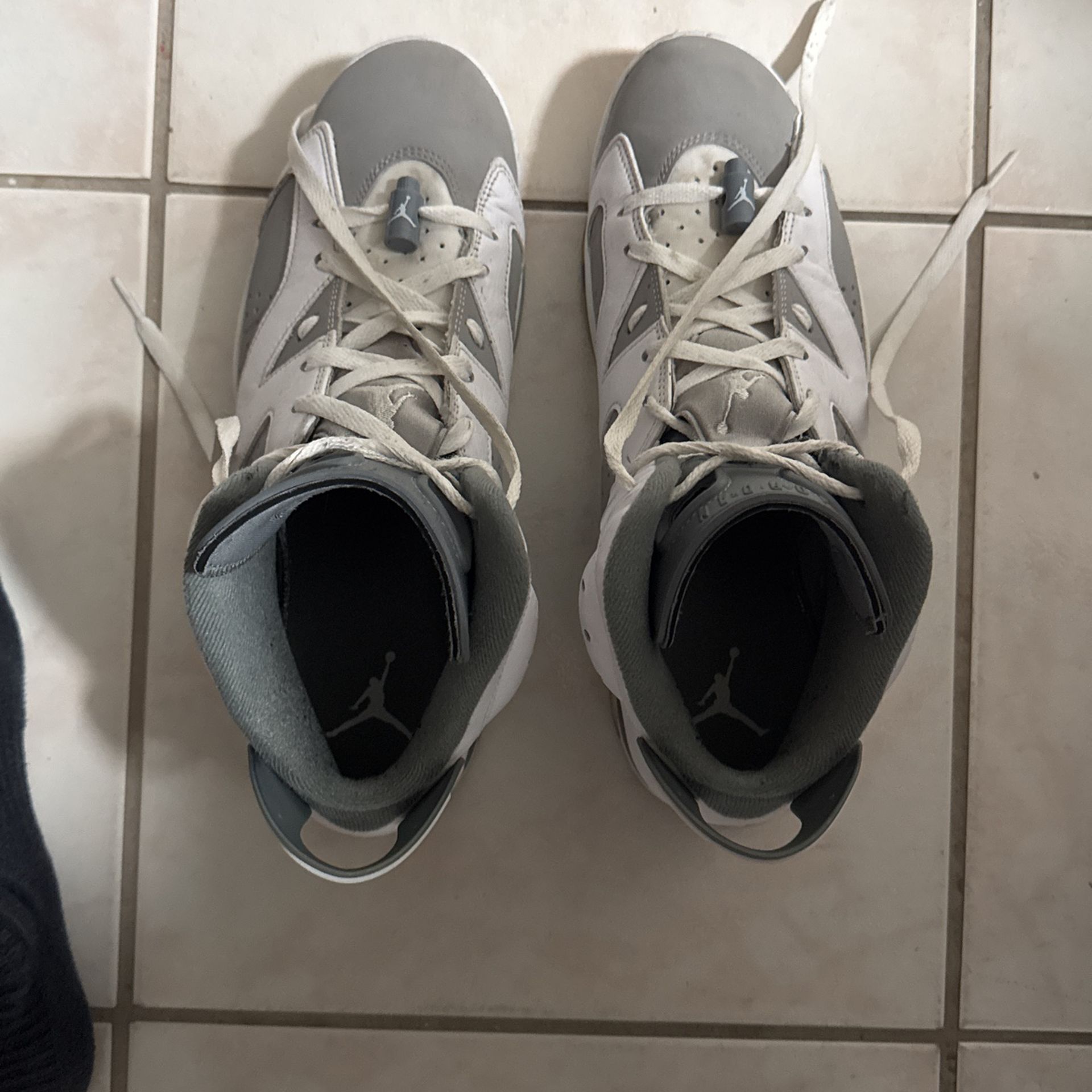 Jordan 6s Cool Greys Size 11