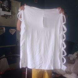 White Blouse Size Large