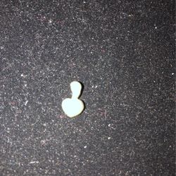 Crystal On Sterling Silver Pendant