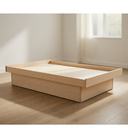 Futonland Platform Full Size Bed White – New Condition, 4 Drawers - Minneapolis, MN