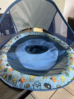 SwimWays Baby Float With Canopy
