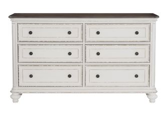 Baylesford Antique White Dresser