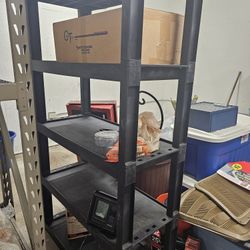 TOTAL OF 8 LIKE NEW COMMERCIAL GRADE SHELVING UNIT  80 DOLLARS EACH  HEAVY DUTY TOP QUALITY