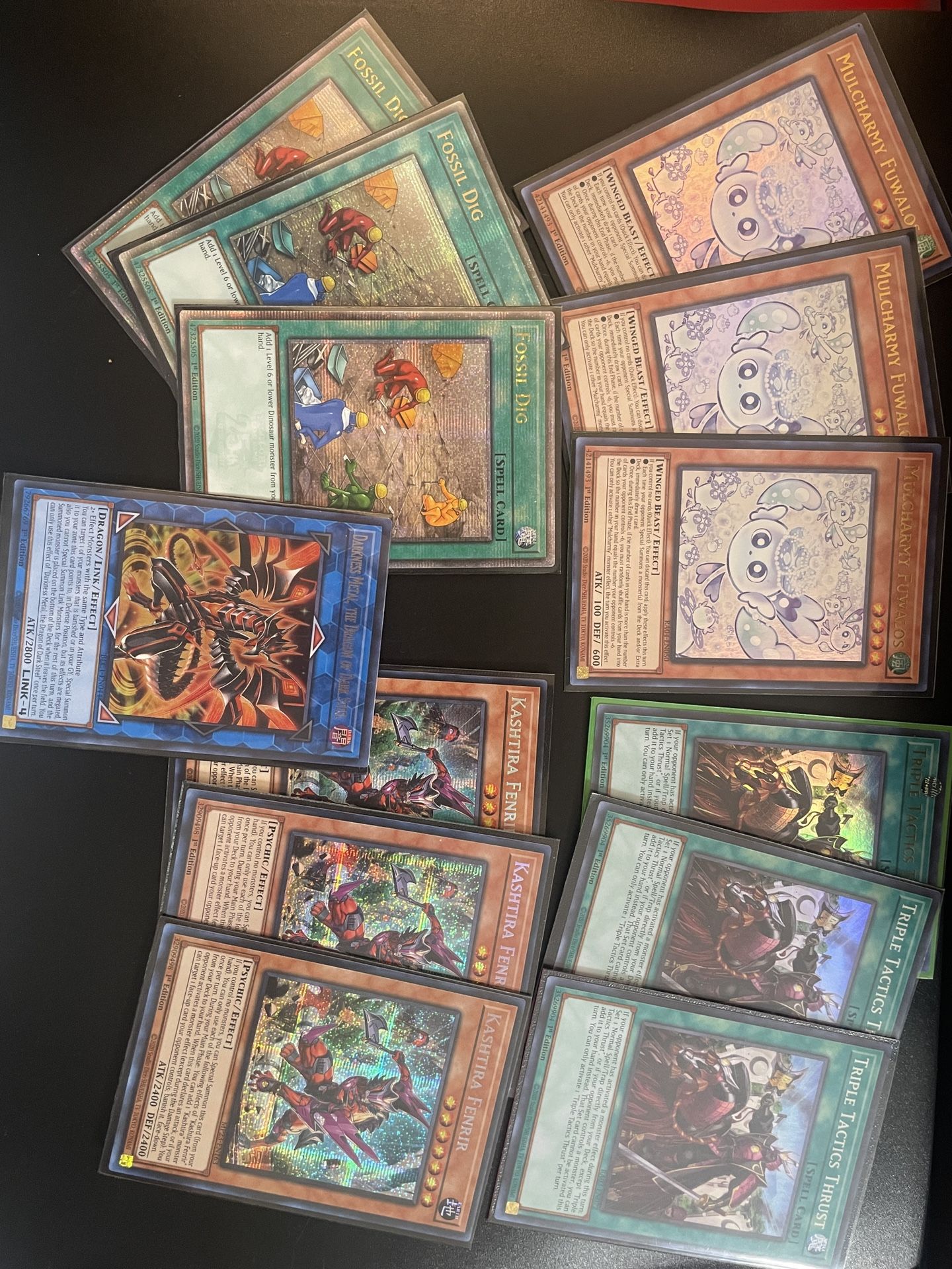 Yugioh bundle - Mulcharmy - Kahstira - Thrust - Fossil Dig 25 Anniversary - Dark Steel