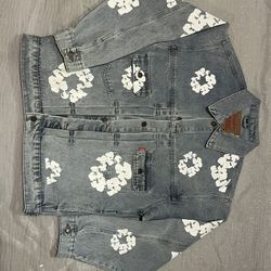 Denim Tears jean Over Wreath Jacket