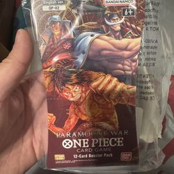 Op-02 Paramount War One Piece Blister Packs