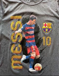 Kids Soccer t-shirt Messi, sizeM