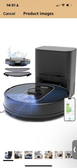 Brand New Robot Vacuum & Mop – LiDAR Self-Emptying