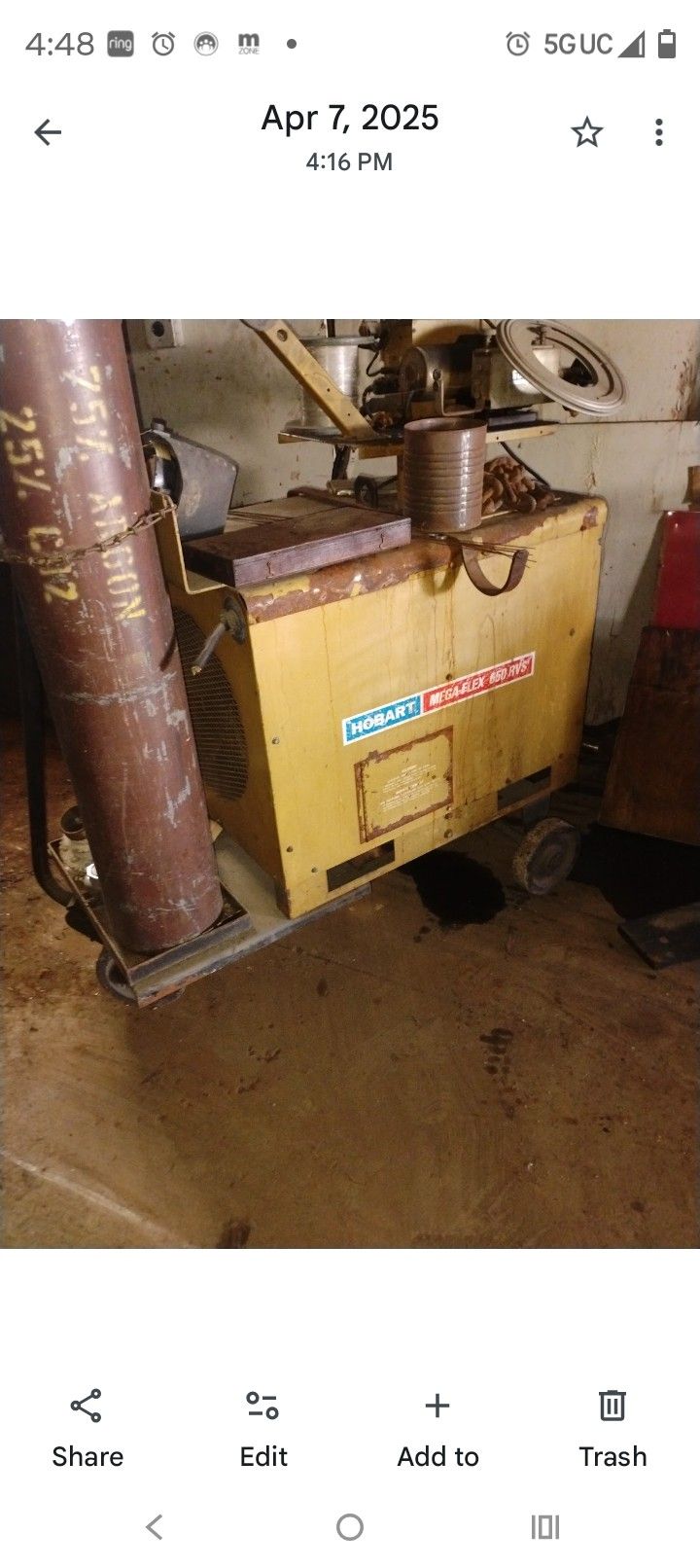 650 Holbart Welder