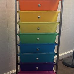 10 Drawer Rolling Cart 