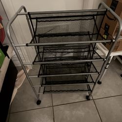 Metal Mesh Show Rack