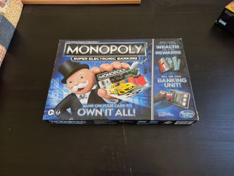 Monopoly Super Electronic Board Game