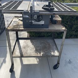 Table Saw And Stand