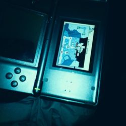 Nintendo DS Lite Pokemon Edition  With Games And Pokemon Hard Shell Case 