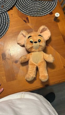 Vintage 1976 Tom And Jerry Plush Mouse 