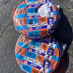 10/3 Romex NM-B Copper Wire – 100 ft Roll (New, Sealed)