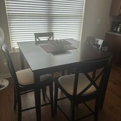 Counter Height Table With Chairs $150 OBO