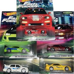 Original Fast And Furious Hot Wheels Set !
