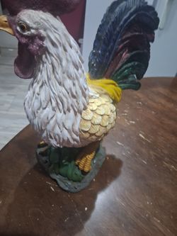 Collectible porcelain rooster
