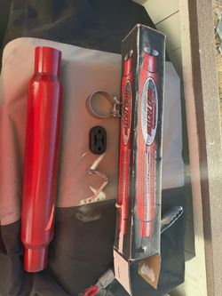 Cherry Bomber Exhaust Setup