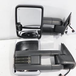 03 To 06 Chevrolet Silverado Sierra Tahoe Suburban Avalanche Yukon Escalade Towing Mirrors Espejos Retrovisores Electric Turn Signal Electricos