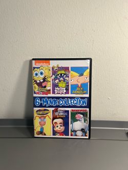 Nickelodeon 6-Movie Collection DVD SpongeBob Rugrats Hey Arnold Jimmy Neutron Barnyard