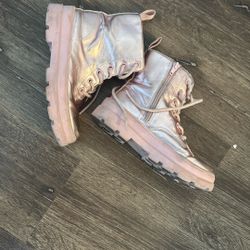 Pink Boots