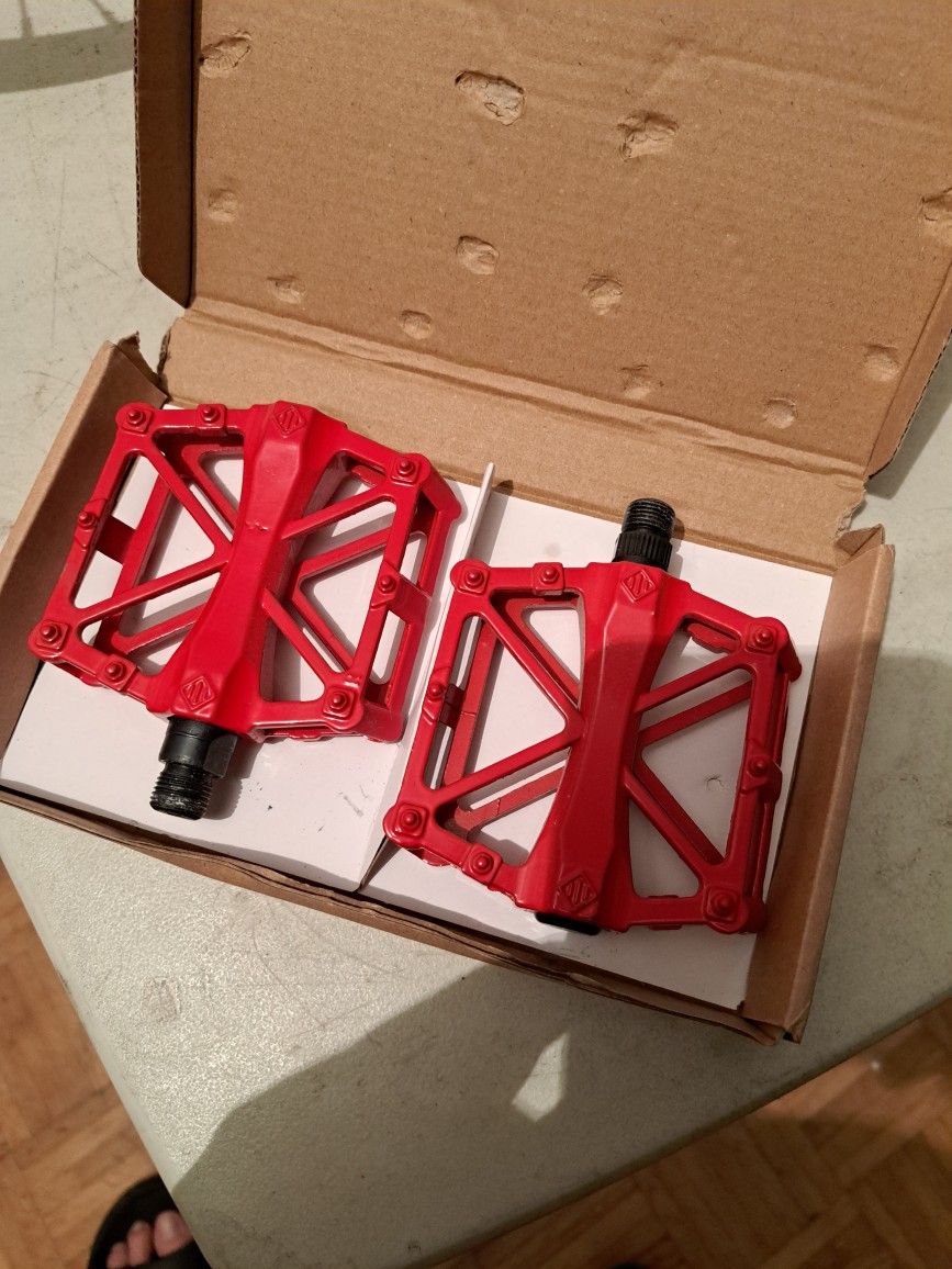 New Red Pedals