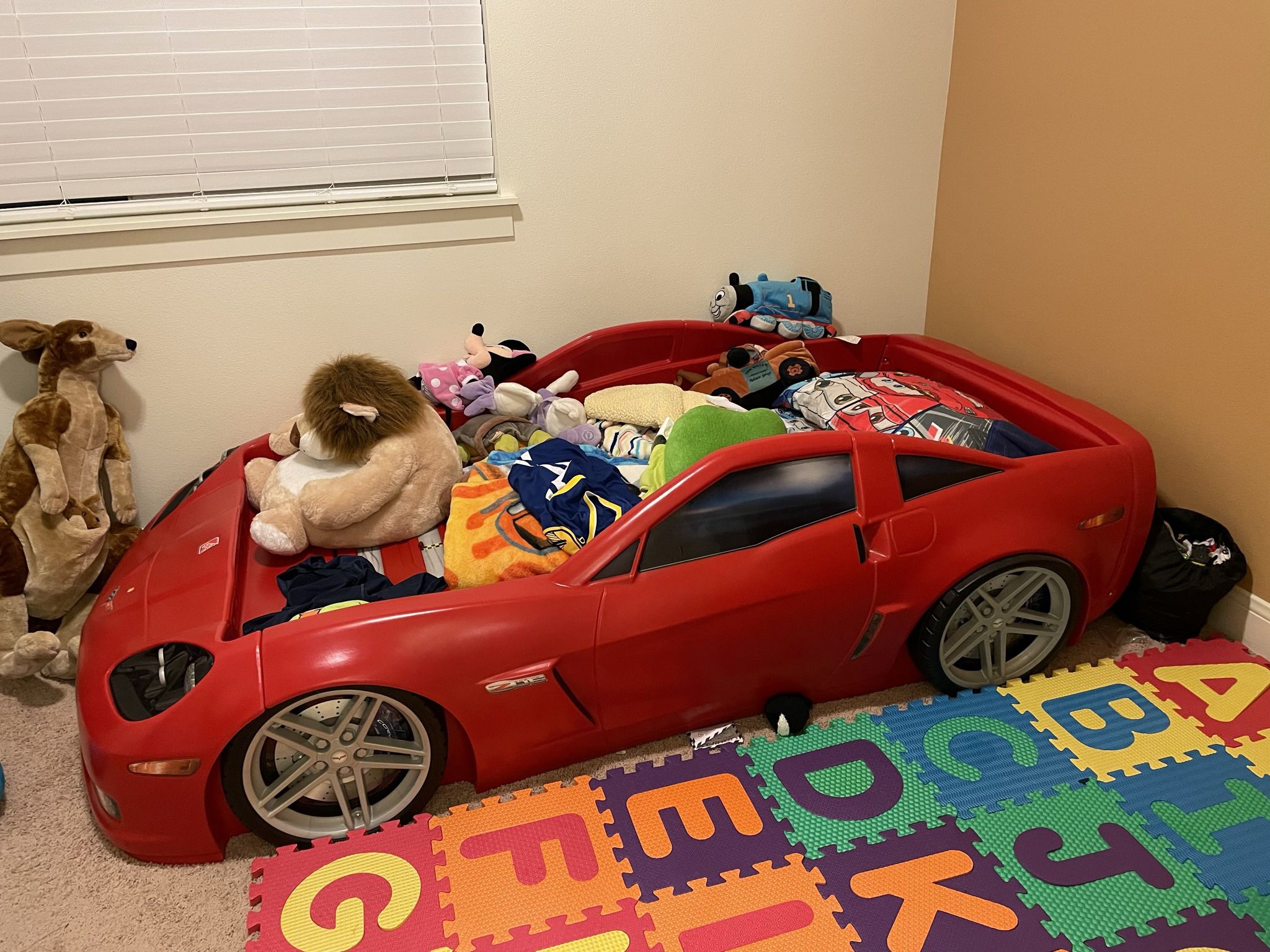 Corvette car Bed For Kids