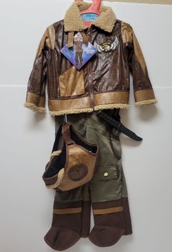 New Childs Aviator Costume size 3-4T