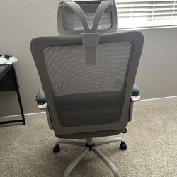 Mesh grey office chair
