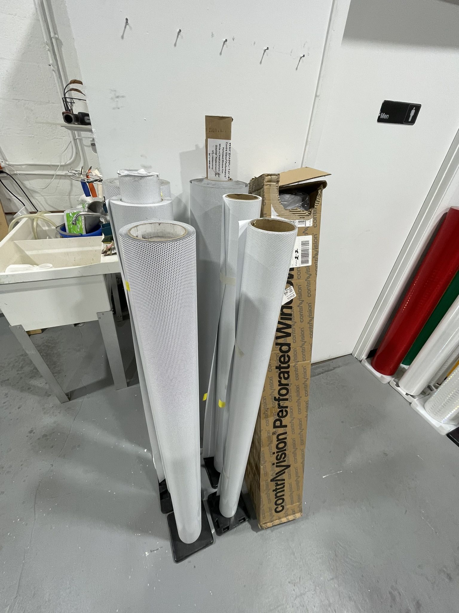 Perforated Windows Film Vinyl Perf For Printer Signs