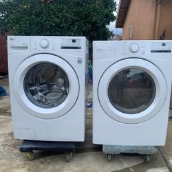 Lg Washer And LG Electric Dryer In Great Condition For Sale 