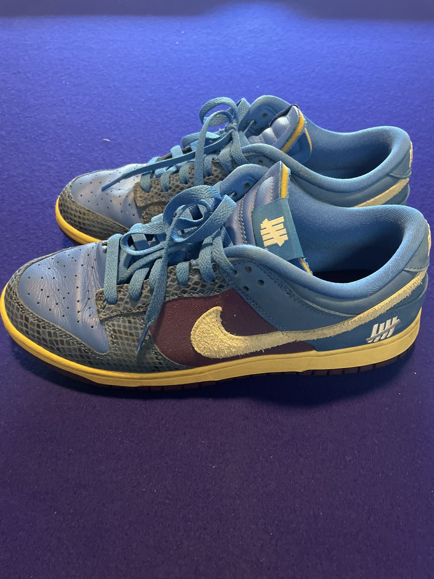 Authentic Nike Dunk Low Undefeated On It vs AF1