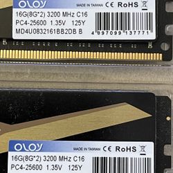 Adata XPG 16gb(2 8gb) DDR4 3200MHz RAM