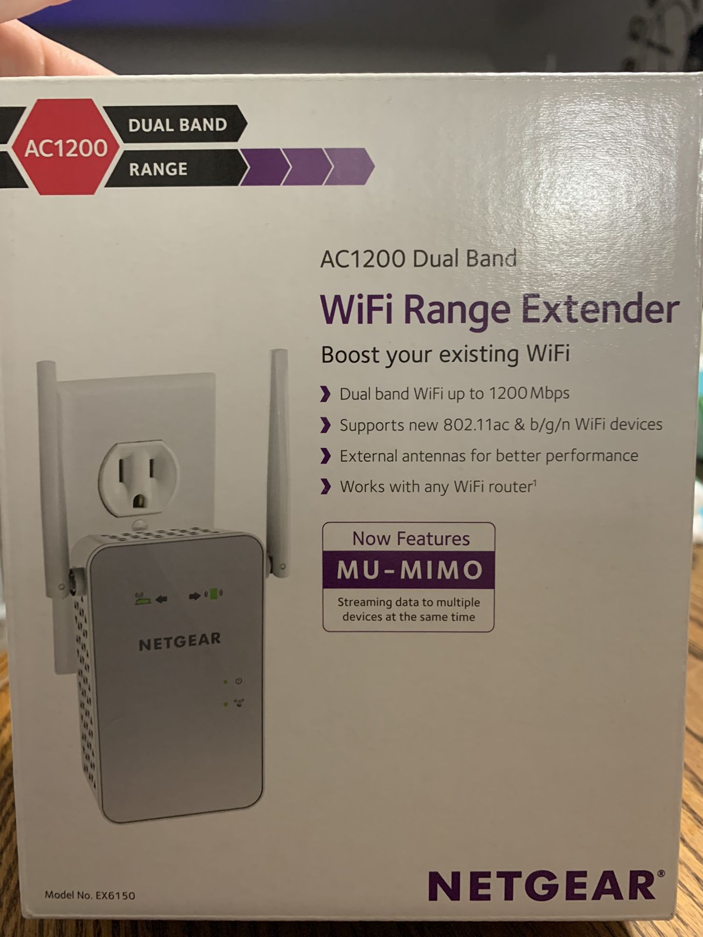 Netgear AC1200 WiFi Range Extender