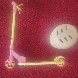 DOLL Scooter and Helmet Toy