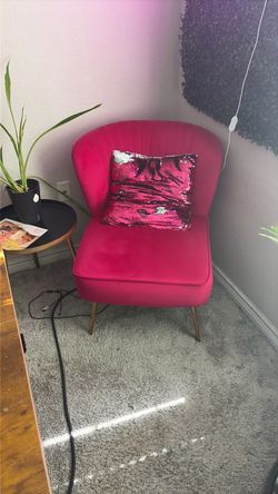 Pink chair