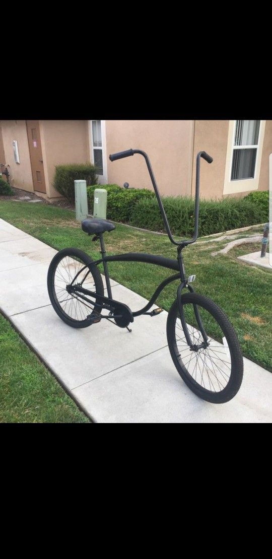 Bike cruiser bicycle black matted sixthreezero