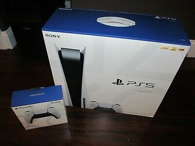 PlayStation 5 Disc Version w/Controller(PS5)NEW SEALED!FAST SHIPPING!NO RESERVE!