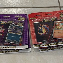 Pokemon Ascended Heroes Tech Sticker Collection