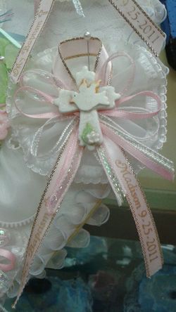 Corsage for weddings baby shower baptism first communion fifteen.