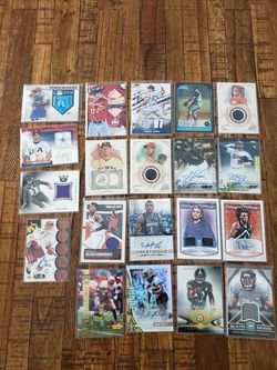 Sport Cards - Game Used and Autographs
