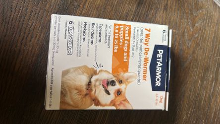 Small dog dewormer