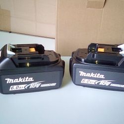Power tools Battery pack 
Set of 2 batteries.
Generic.18V 6.0Ah
Pick up available.