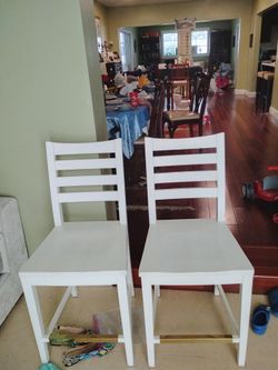 Two bar stools 25 dollars