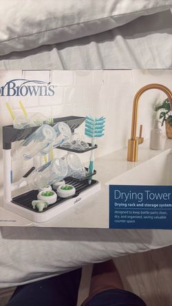Dr. Brown's Drying Rack and Storage Tower