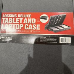 Locking deluxe tablet And Laptop Case 